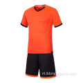 Aangepaste voetbaltraining voetbal shirt voetbal jersey set